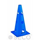 Тренувальний конус з отворами SECO® 32 см синього кольору фото товару