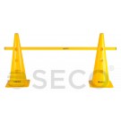 Тренировочный конус с отверстиями SECO® 48 см желтого цвета Тренировочный конус с отверстиями SECO® 48 см желтого цвета фото