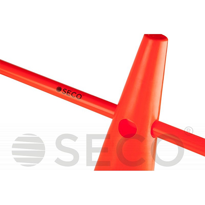 Тренувальний конус з отворами SECO® 48 см помаранчевого кольору фото товару