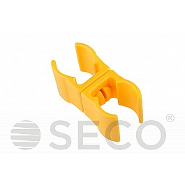 Клипса для слаломной стойки SECO® желтого цвета