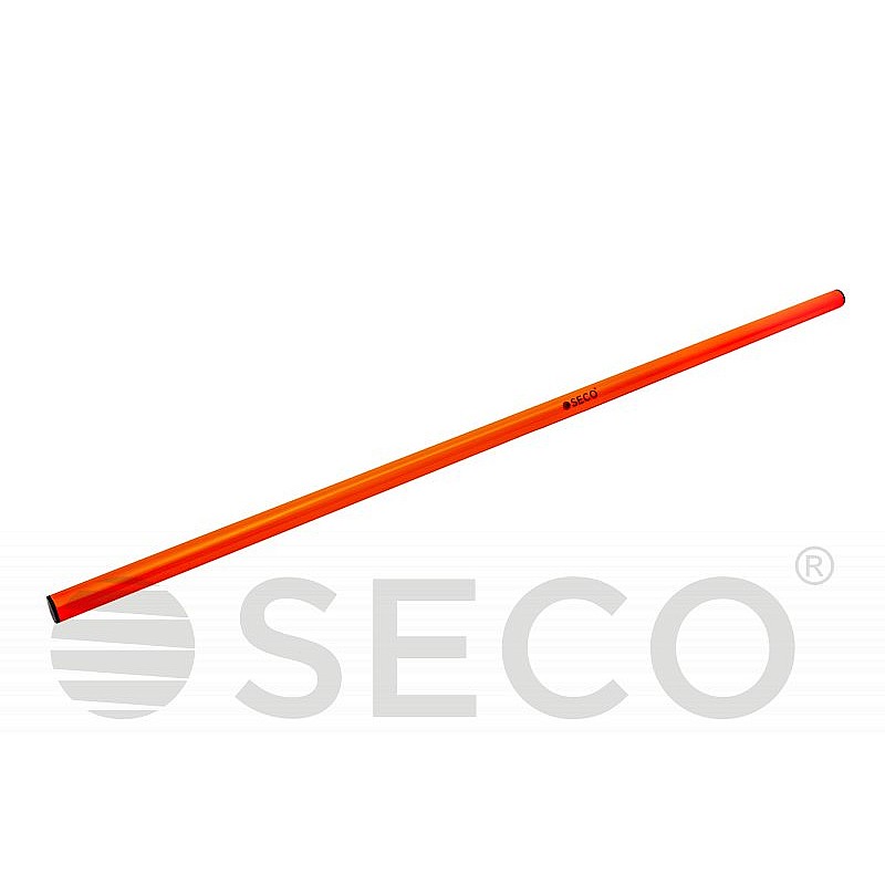 Палка для гімнастики SECO® 1 м оранжевого кольору фото товару