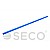Палка для гімнастики SECO® 1 м синього кольору