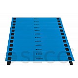 Тренировочная лестница координационная для бега SECO® 12 ступеней 6 м синего цвета фото товара