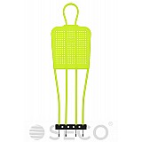 Тренувальний манекен для футболу SECO® 175 см колір: зелений неон фото товару
