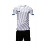 Футбольна форма дитяча Europaw 016 біло-чорна фото товару