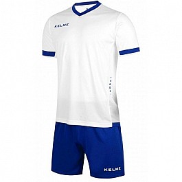 Комплект футбольньої форми Kelme ALAVES біло-синій к/р K15Z212.9104