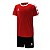Комплект футбольной формы Kelme COLLEGUE красно-белый детский к/р