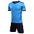 Комплект футбольной формы Kelme SEGOVIA JR детский сине-темно-синий