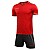 Комплект футбольной формы Kelme SEGOVIA JR детский красно-серый