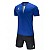 Комплект футбольної форми Kelme VALENCIA JR синьо-білий