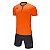 Комплект футбольної форми Kelme VALENCIA JR помаранчево-сірий