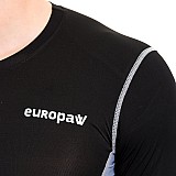 Футболка компрессионная LS Europaw PRO черно-серая [L] фото товара