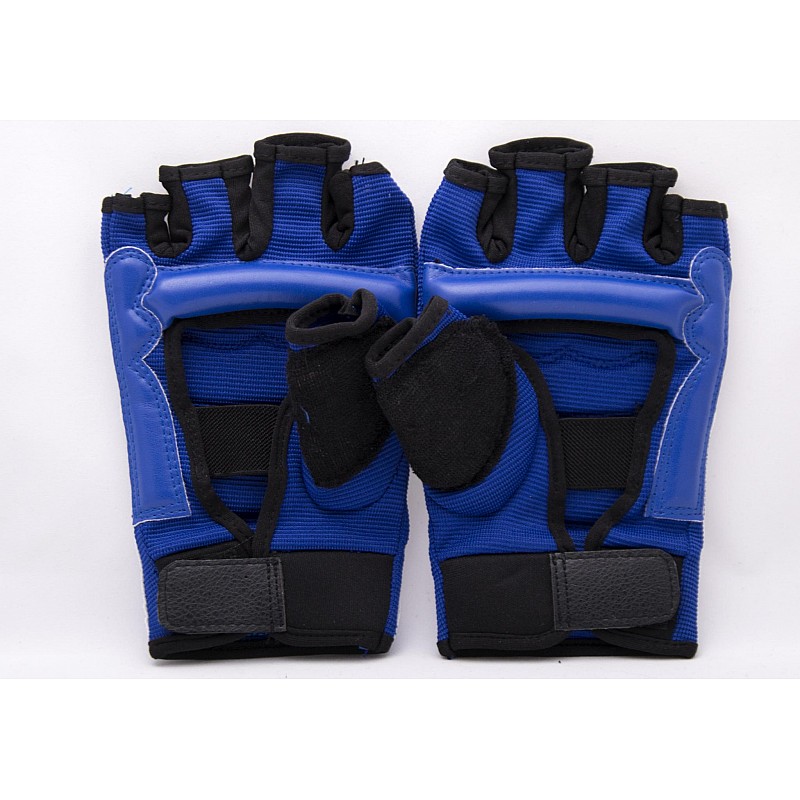 Накладки (перчатки) для тхэквондо синие [L] фото товару