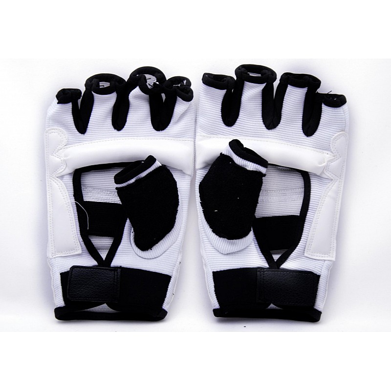 Накладки (перчатки) для тхэквондо белые [XL] фото товара