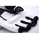 Накладки (перчатки) для тхэквондо белые [XL] фото товару