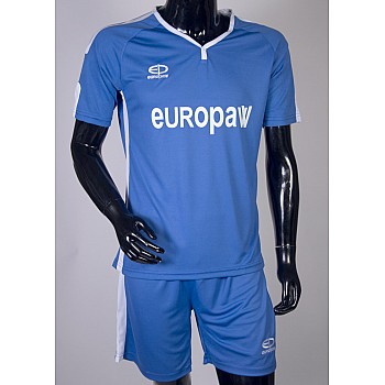 Футбольная форма Europaw 009 сине-белая [XS]