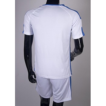 Футбольная форма Europaw 009 бело-синяя [XS]