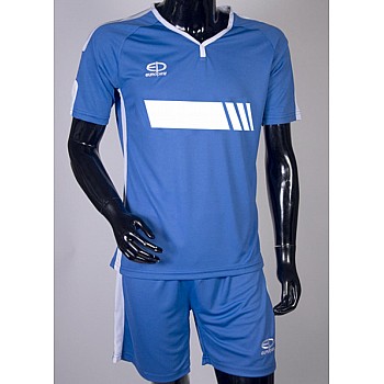 Футбольная форма Europaw 009-1 сине-белая [XL]