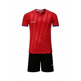 Футбольная форма Europaw 016 красно-черная [L]