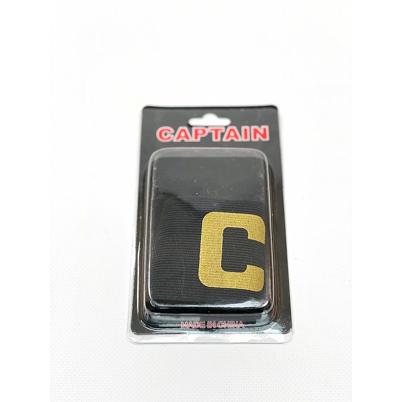 Капитанская повязка Captain черная фото товара