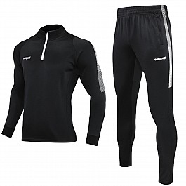 Спортивний костюм Europaw Limber Up 2101 Short zipper чорно-білий [XS]