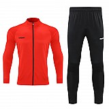 Спортивний костюм для дітей Europaw Limber Up Kid 2101 Long zipper червоно-чорний [4XS] фото товару