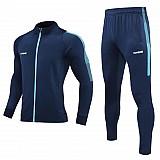 Спортивний костюм для дітей Europaw Limber Up Kid 2101 Long zipper темно-синьо-блакитний [4XS] фото товару