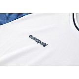 Футбольная форма Europaw 028 Classic light бело-темно-синяя [S] фото товара