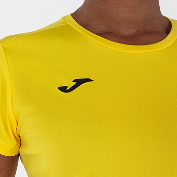 Футболка жіноча Combi жовта з коротким рукавом XS