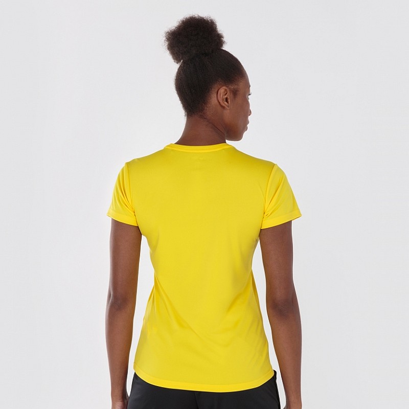 Футболка жіноча Combi жовта з коротким рукавом XS фото товару