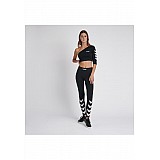 Топ з рукавом VINNI CROPPED TOP 207-064-2001-S Дорослі Жіноча ЧОРНИЙ