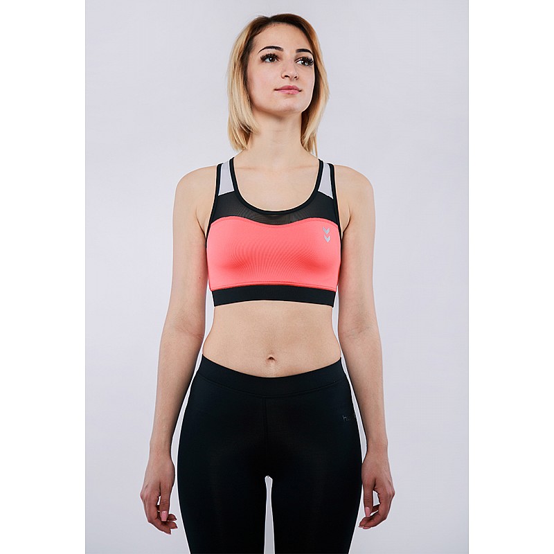 Топ CASSIDY SPORTS BRA 019-053-4126-S Дорослі Жіноча КОРАЛОВИЙ