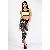 Топ CASSIDY SPORTS BRA 019-053-6510-XL Дорослі Жіноча ЖОВТИЙ