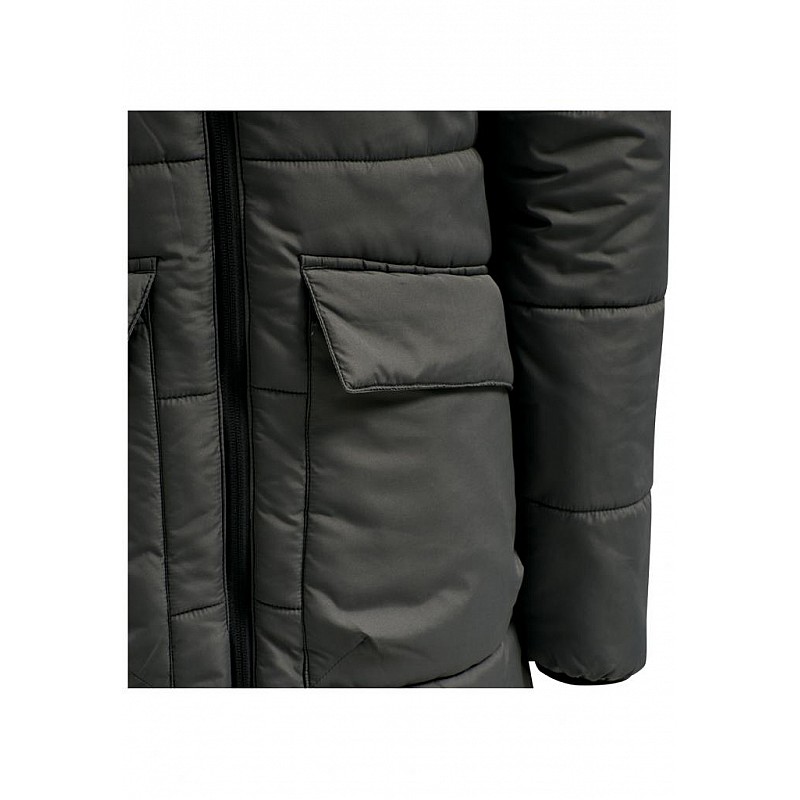 Пальто GINZA COAT 207-283-1025-XL Взрослые Женский ТЕМНО-СЕРЫЙ