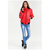 Куртка BRONA JACKET 203-737-3062-L Дорослі Жіноча ЧЕРВОНИЙ