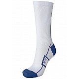 Носки функциональные TECH INDOOR SOCK LOW 021-074-9368-14(46-48) Взрослые;Подростки и дети Унисекс БЕЛЫЙ-СИНИЙ