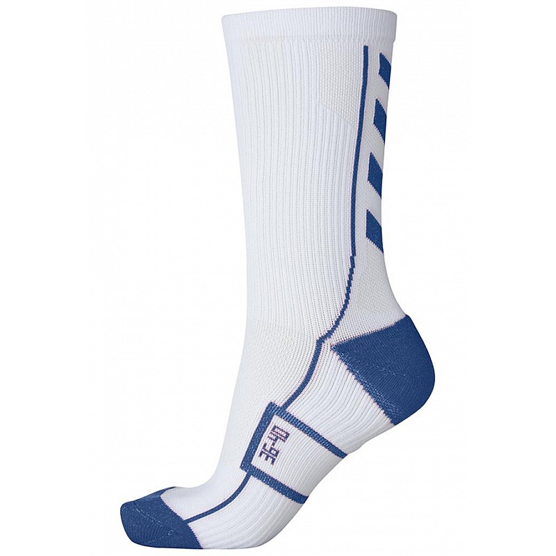 Носки функциональные TECH INDOOR SOCK LOW 021-074-9368-14(46-48) Взрослые;Подростки и дети Унисекс БЕЛЫЙ-СИНИЙ