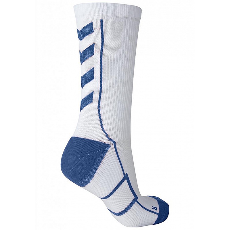 Носки функциональные TECH INDOOR SOCK LOW 021-074-9368-14(46-48) Взрослые;Подростки и дети Унисекс БЕЛЫЙ-СИНИЙ