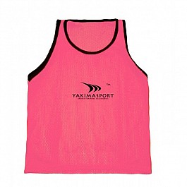 Манишка Yakimasport тренировочная юниорская розовая 100263J