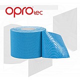 Кинезиологический тейп OPROtec Kinesiology Tape TEC57542 синий 5cм*5м