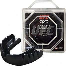 Капа OPRO Junior Snap-Fit UFC Hologram Black (art.002263001)