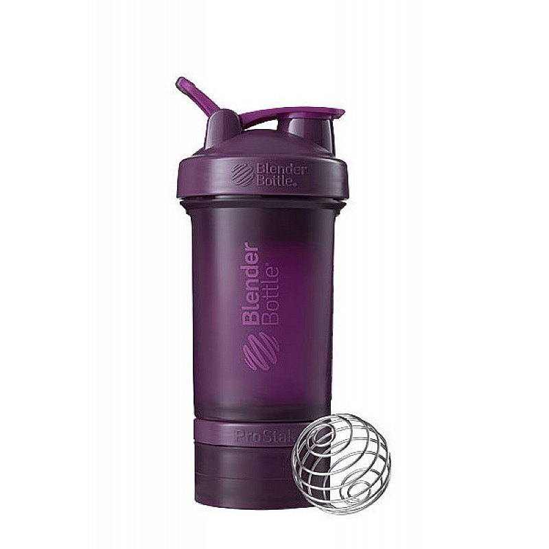 Шейкер спортивный BlenderBottle ProStak 22oz/650ml с 2-мя контейнерами Plum (ORIGINAL)