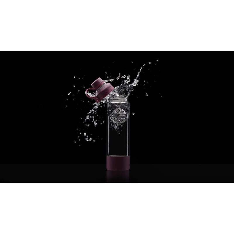Спортивная бутылка-шейкер BlenderBottle Mantra Glass Plum (СТЕКЛО) 600мл (ORIGINAL)