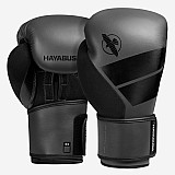 Боксерские перчатки Hayabusa S4 - Серые 14oz (Original) Кожа