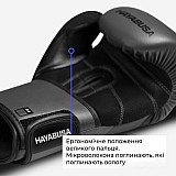 Боксерские перчатки Hayabusa S4 - Серые 14oz (Original) Кожа