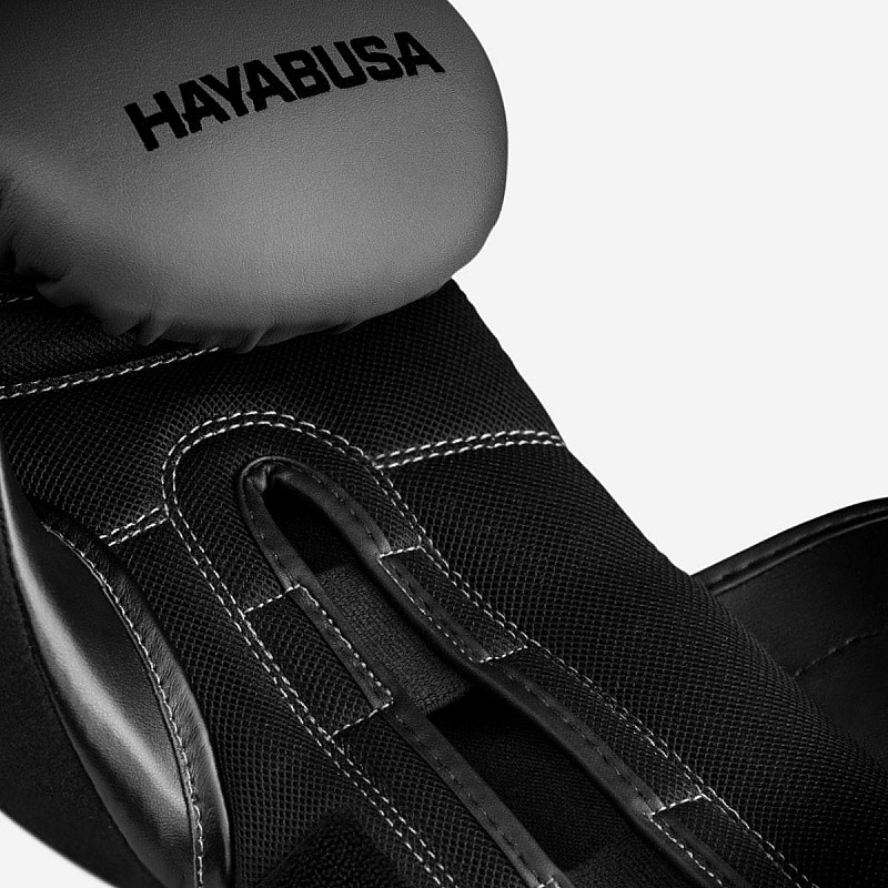 Боксерские перчатки Hayabusa S4 - Серые 16oz (Original) Кожа