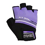 Перчатки для фитнеса и тяжелой атлетики Power System Fit Girl Evo PS-2920 Purple XS