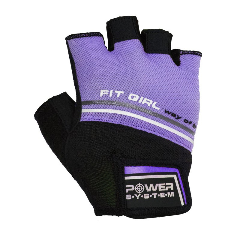 Перчатки для фитнеса и тяжелой атлетики Power System Fit Girl Evo PS-2920 Purple XS