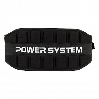 Неопреновый пояс для тяжелой атлетики Power System Neo Power PS-3230 Black/Yellow XL - фото 2