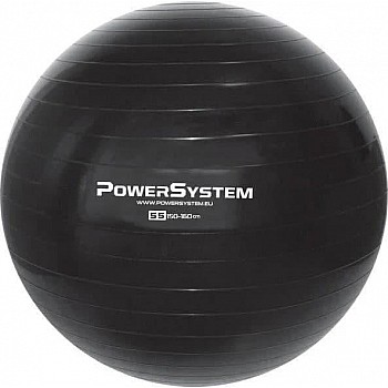 Мяч для фитнеса и гимнастики Power System PS-4011 55cm Black